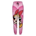 thumbnail image 3 of The Powerpuff Girls Women's Jogger Track Pants Print Drawstring Lounge Sweatpants Casual Trousers for Yoga, Workout M, 3 of 7