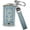 Blue, variant on Key Fob Cover Compatible with Jeep Grand Cherokee Wagoneer Grand Cherokee L 2021-2023 Keychain Case Holder Protector,Black