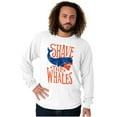 thumbnail image 5 of Shave The Whales Funny Hipster Pun Long Sleeve TShirt Men Women Brisco Brands X, 5 of 6