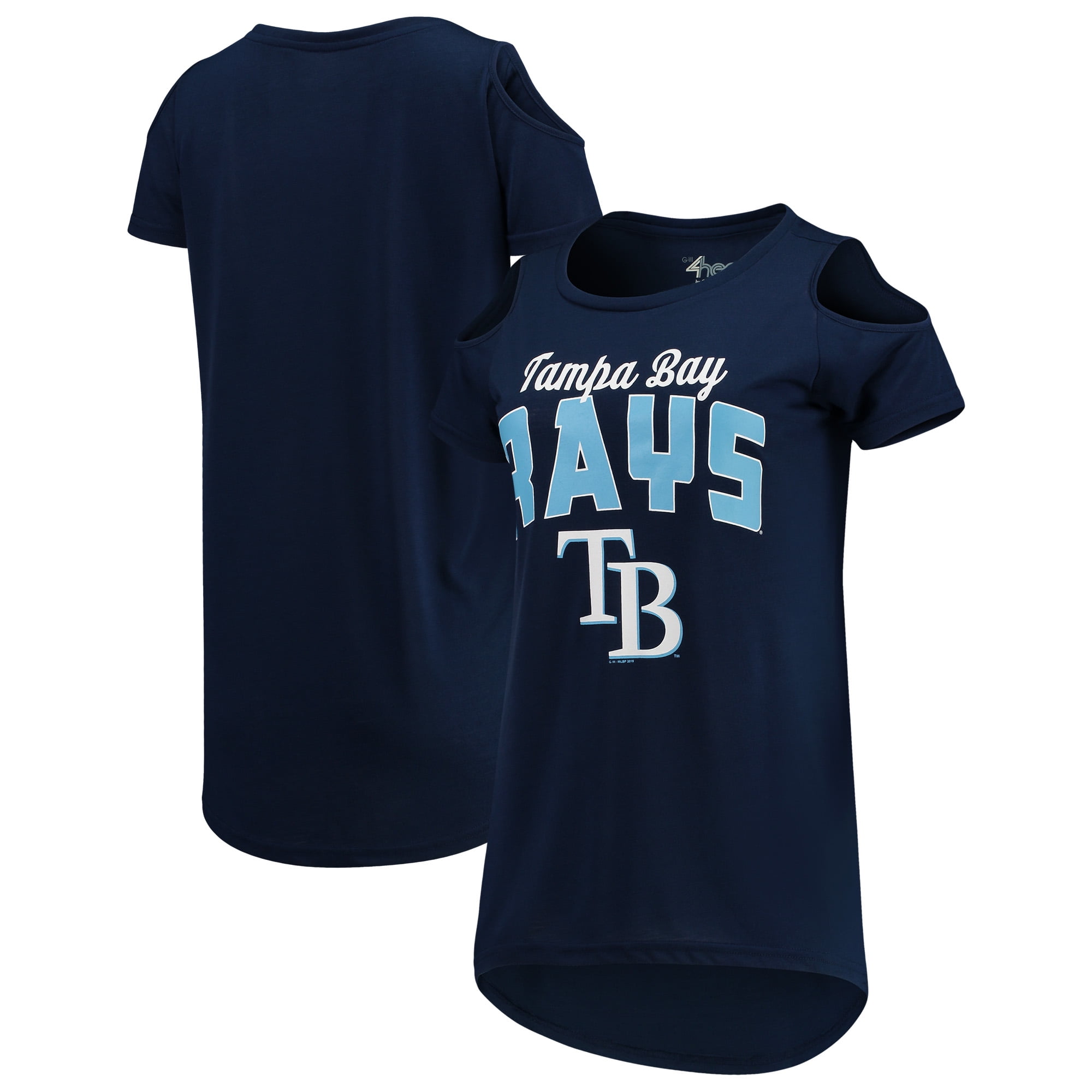 Tampa Bay Rays G-III 4Her by Carl Banks Women's Clear the Bases Cold ...