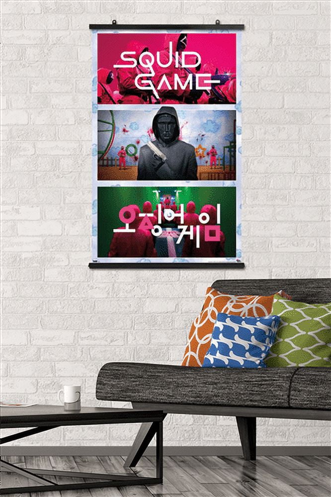 Netflix Squid Game - Collage Wall Poster, 22.375" x 34"