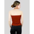 thumbnail image 3 of Set De 2 Blusas De Tirante Para Mujer Crop Top Stretch Canal UNITALLA, 3 of 5