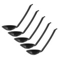 thumbnail image 3 of Ramen Ladle Spoon Japanese Style Spoons For Tableware Black 20 80X6 20X0 50CM Eating 5Pcs, 3 of 4