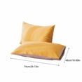 thumbnail image 3 of potrochi Microfiber Pillowcases Standard with Zipper Set of 2 - Breathable Zippered Pillow Covers for Hair and Skin, Soft Brushed Pillow Cases 2 Pack, 29 x 19 Inches, 3 of 6