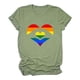 thumbnail image 1 of Puntoco - Camiseta de manga corta para mujer con estampado colorido informal Puntoco Puntoco-4792, 1 of 5