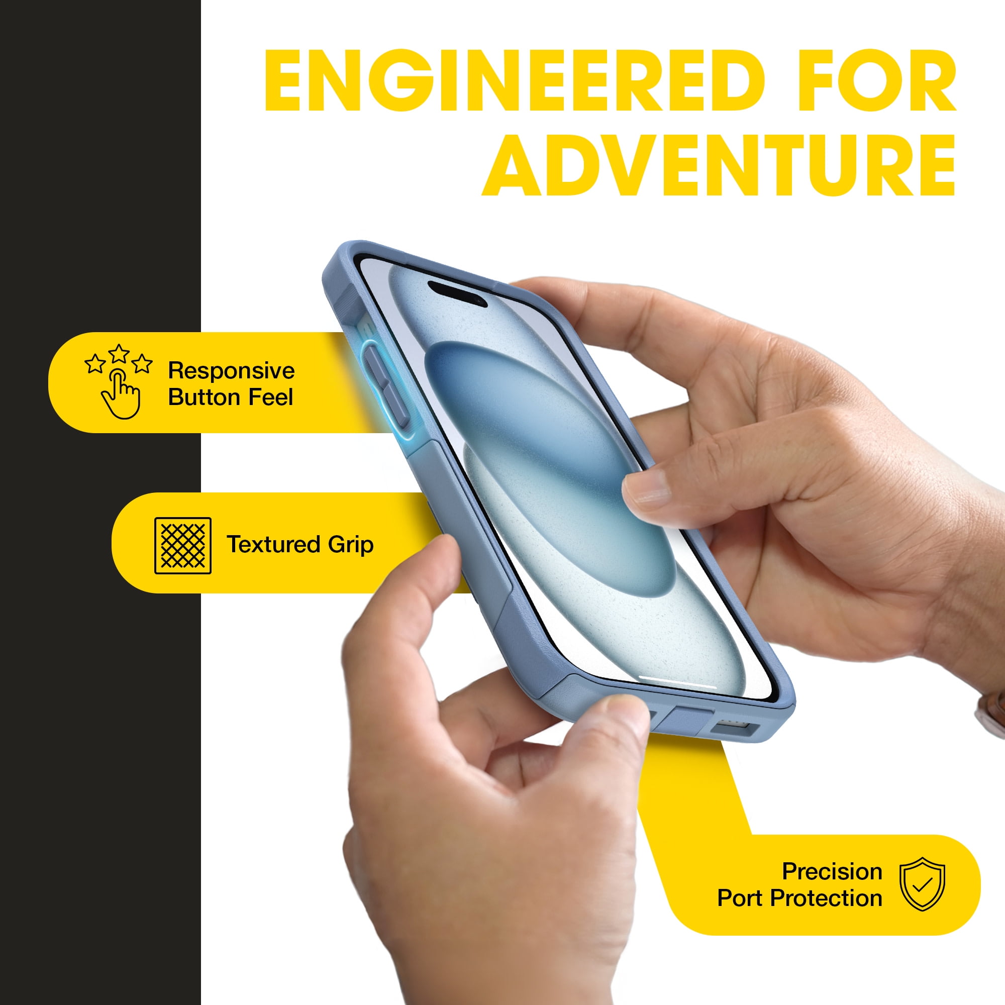 OtterBox iPhone 15, iPhone 14 and iPhone 13 Case Commuter Series for MagSafe