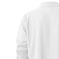 thumbnail image 3 of GLESTORE Linen Shirts For Men Button up Shirts Long Sleeve with Pocket Summer Outfits Turn-Down Collar White XL, 3 of 4