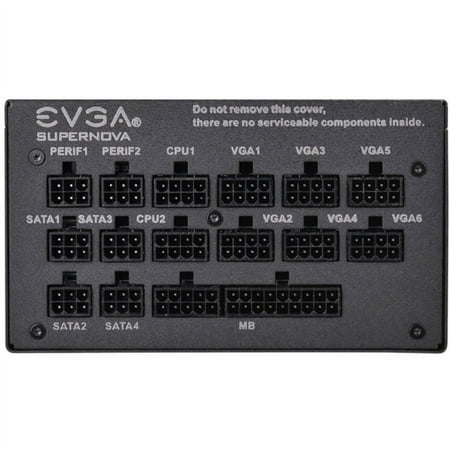 EVGA - GP Series SuperNOVA 1000W ATX 80 Plus Gold Fully Modular Power Supply - Black