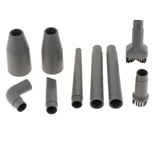 GUOOL SET Micro-Vide Nettoyant Kit de Fixation pour Tube d'Extension de Brosse à Poussière de Buse - 9