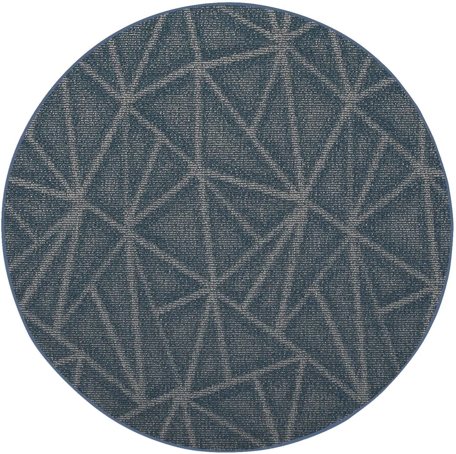 Indoor Outdoor custom size area rugs made in USA pattern Geometrical comes in Ten colors and