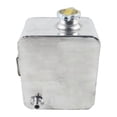 thumbnail image 1 of Car Modification Aluminum 2.5L Coolant Radiator Water Tank Silver, 1 of 5