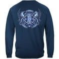 thumbnail image 3 of EMS Coat Of Arms EMT 100% Cotton Navy T-Shirt X-Large, 3 of 7
