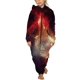 thumbnail image 3 of Sudadera con capucha TENMET 3D Galaxy Sky para niños de 7 a 14 años, 3 of 7