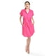 thumbnail image 1 of Vestido camisero de lino Roman Fashion /Juvenil, 2336 (Fiusha) fucsia CH, 1 of 5