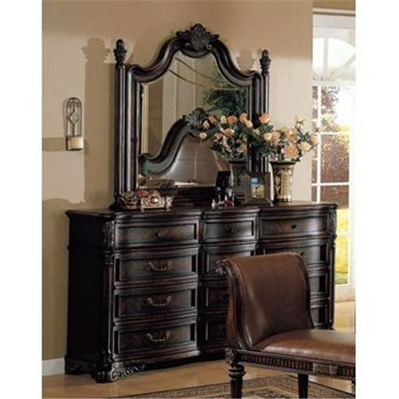 MYCO Furniture  FA3507DR Fabiana Marble Top Dresser