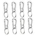 thumbnail image 4 of FUTUREORYY 8Pcs Resistant Zinc Alloy Carabiner Clips Key Holder for Driving and Mountaineering Use 7x3cm, 4 of 8