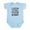 Sky Blue, variant on CafePress - Ska With Mom Infant Bodysuit - Baby Light Bodysuit, Size Newborn - 24 Months