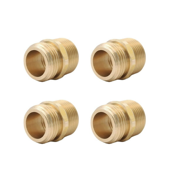 Hose Adapter Brass 3/4"MHT X 3/4"MPT X 1/2"FPT
