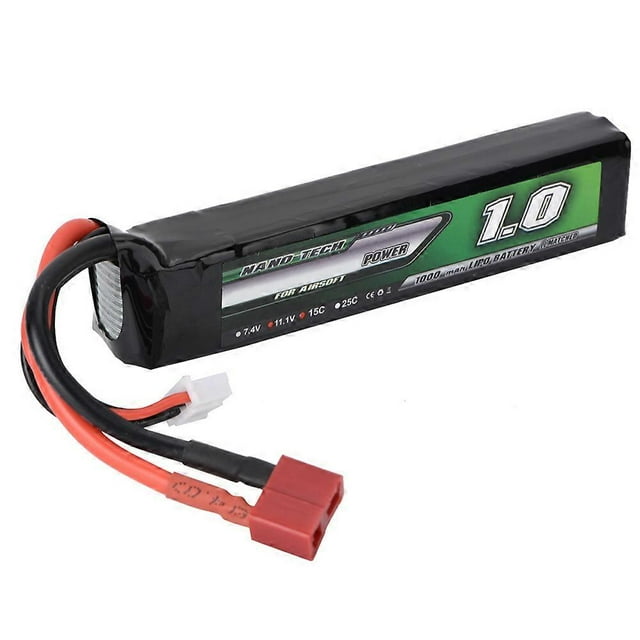 Batterie lithium Airtonk Power 3S 11,1 V 1000 mAh 15 C avec connecteur en T