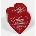 thumbnail image 2 of Inkdotpot Happy Valentine's Day Valentine Bottle Tag Real Silver Foil Favor Hang Tags Pack Of 50, 2 of 6