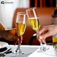 thumbnail image 5 of Set de 4 Copas Bluelander, Copas de Cristal, 185 ml, Diseño Champagne, 5 of 5