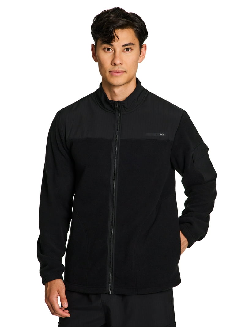 Reebok Men's and Big Men's Summit Full Zip Knit Jacket, Sizes XS