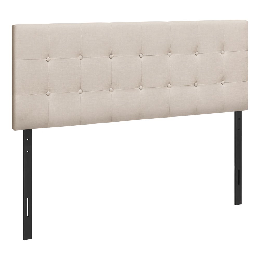 Ergode BED QUEEN SIZE / BEIGE LINEN HEADBOARD ONLY