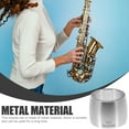 thumbnail image 4 of FONDOTIN Mouthpiece Clip Silver Saxophone Enthusiasts Performance 1Pcs 1.3x1.3x1.0in, 4 of 8