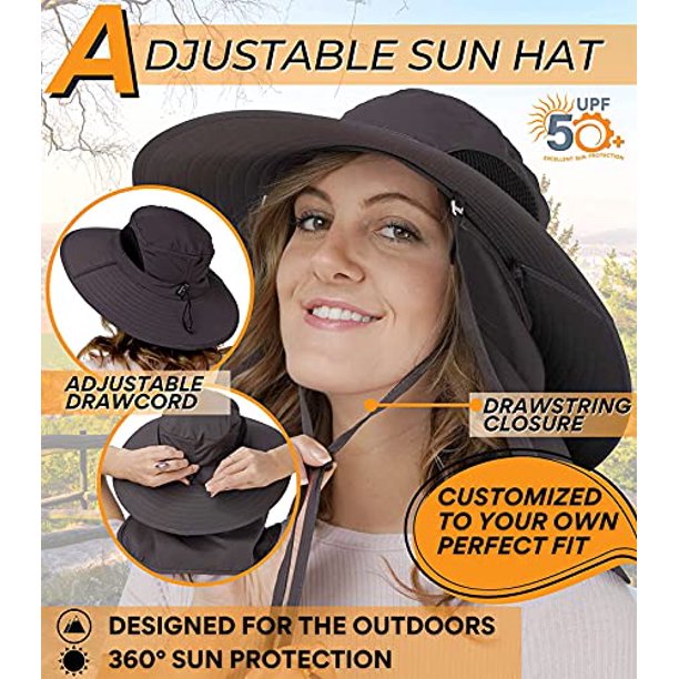 帽子 belper GARDENING HAT Plant Lady Wide Brim Gardening Hat - Waterproof Sun Hat