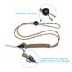 thumbnail image 3 of Uxcell Cuerda Paracord Lanyard Collar Lanyard Llave Ajustable Lanyard Insignia Camo Desierto, 3 of 5