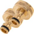 thumbnail image 1 of 2-pack Faucet Adapter with 1 Female Thread in Brass, 1 of 5