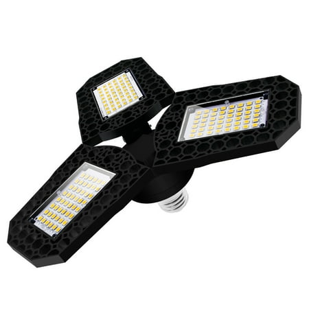 

Eease 40W LED Garage Lights with 3 Adjustable Panels for Basement Barn (White)
