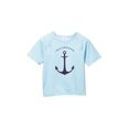 thumbnail image 1 of Anchors Aweigh Rash Guard Lt. Blue Size 18-24M, 1 of 3