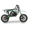 SYX MOTO Blitz 50cc 2 Stroke Gas Power Kids Mini Dirt Bike off Road, Pull Start
