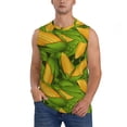 thumbnail image 1 of Balery Fresh Corn 1 Camisetas sin mangas para hombre, absorbe la humedad y protege contra el mal olor.-Medium, 1 of 7