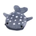 thumbnail image 3 of kusrkot Shark Bag with Zipper Keychain Bag for Cosmetics Earphone Office Gray, 3 of 9