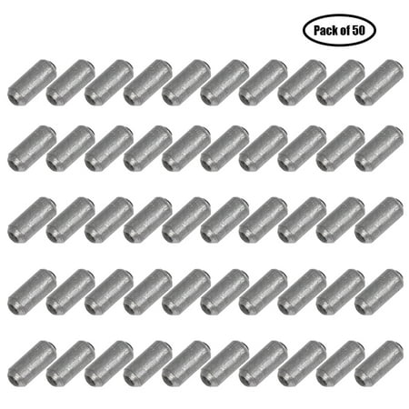 Blusea 50pcs Weights Fast Lead Sinkers for Bass Pike Perch Chub Fishing Tackle Tool