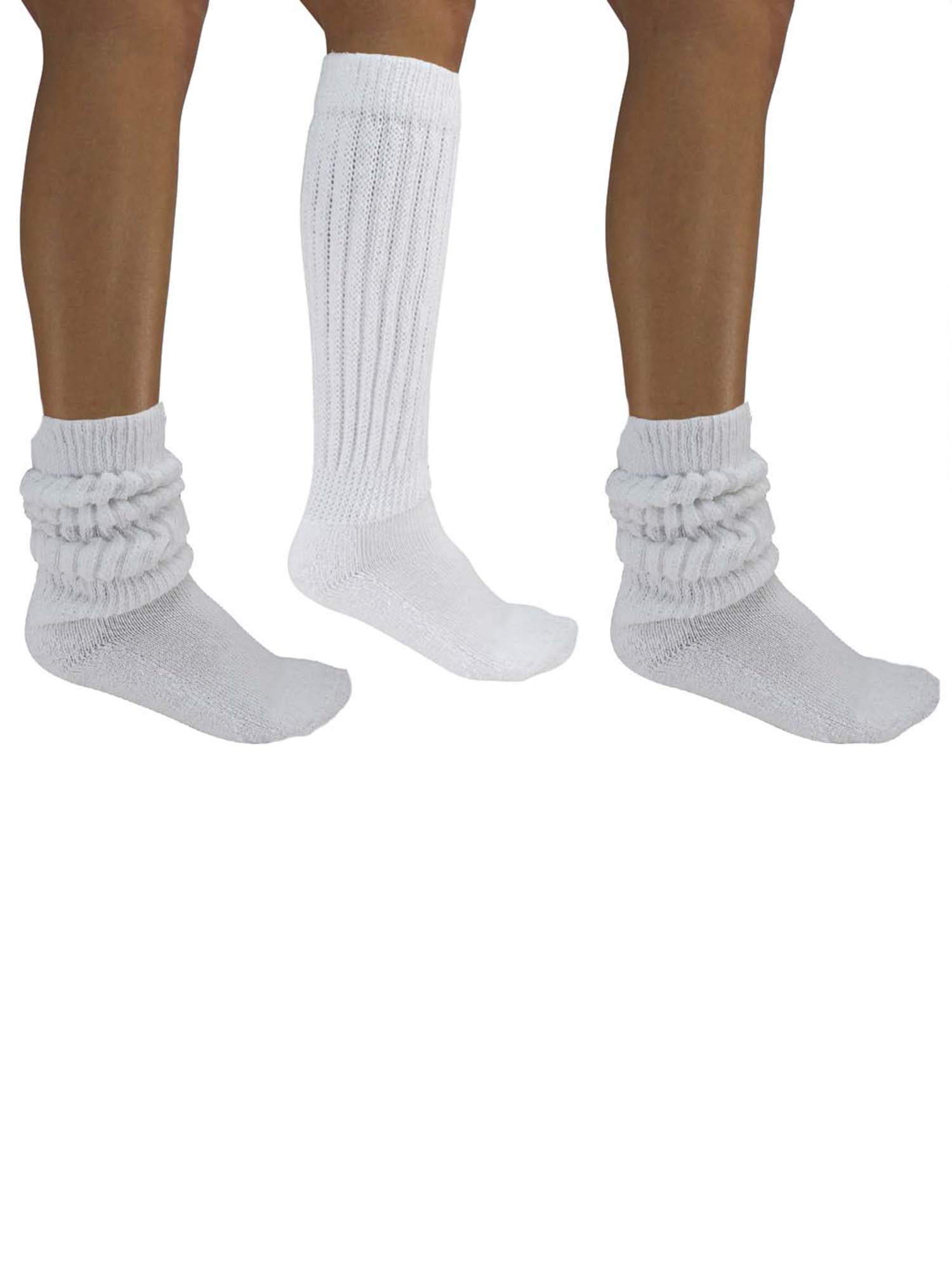 White Slouch Sock Smother | BDSM Fetish