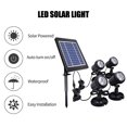 thumbnail image 4 of Yeacher LED Pool Lights Waterproof Solar Powered Garden Pond Light Pathway Walkway Lawn Backyard Lighting Outdoor Security Landscape Lamp, 4 of 7