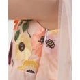 thumbnail image 4 of 2Bunnies Girls' 5yr-12yr One Shoulder Adjustable Strap Embroidered Flower Girl Dress, 4 of 4