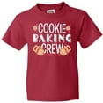 thumbnail image 3 of Inktastic Christmas Cookie Baking Crew with Oven Mitts Youth T-Shirt, 3 of 5