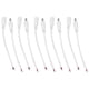 thumbnail image 1 of 5 Pair 5.5x2.1mm Male Female DC Power Barrel Plug Jack Connector Cable Wire (White), 1 of 5