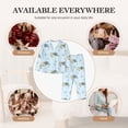 thumbnail image 4 of Uemuo Cartoon Turtle Pattern Womens Pajama Sets,PJ Set for Women,Pajamas for Women Logo,Long Sleeve Pajama Set for Women,Soft Long Sleeve Top With Pants-Medium, 4 of 9