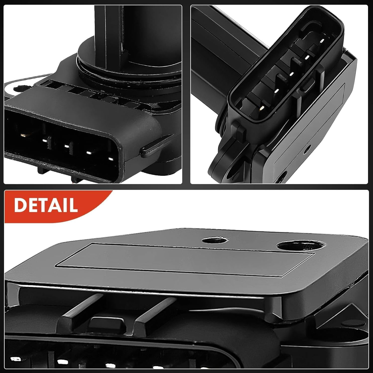 A-Premium Mass Air Flow Sensor Meter [4,6Cyl DOHC, 5-Pin] Compatible with Toyota Tundra, Highlander, Camry, 4Runner, RAV4, Avalon & Lexus ES300, RX300 & Scion tC, xA, xB & More, Replace# 22204-22010