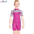thumbnail image 3 of NUEVO ESTILO NIÑOS HETSUITS TRAJE DE BURGING DE AFERIOR APROVECCIONADO 2,5 mm Traje de baño completo para el buceo para jóvenes Snorkeling Surfing Natación Rosy S Methold OD003674-01, 3 of 7