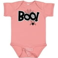 thumbnail image 3 of Inktastic Halloween Boo with Spider and Web in Black Boys or Girls Baby Bodysuit, 3 of 5