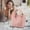 Pink193, variant on Canvas Tote Bag, Crossbody Shoulder Handbag, Multi Pocket Lightweight Carry Bag for Work Shopping Travel Daily Organizer Use