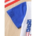 thumbnail image 6 of Coduop Infant Baby Independence Day Outfit Short Sleeve T-Shirt and Shorts 2Pcs Set for 4th of July, 6 of 8
