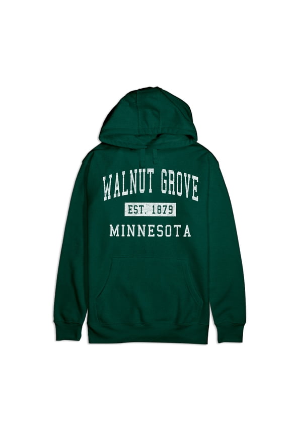Walnut Grove Minnesota Classic Established Premium Cotton Hoodie