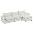 Ktaxon Sectional Sofa L Shaped Couch with Chaise Living Room Sleeper